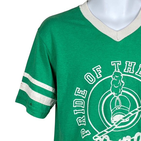 Vintage Pride Of The Devils Band Ringer T Shirt Adult Size M Augusta Sportswear - Picture 3 of 11